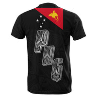 Papua New Guinea All Over T Shirt Papua New Guinea Flag Polynesian Tattoo Style - Polynesian Pride