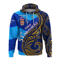 Fiji Day Hoodie 51th Year of Independence LT20 - Polynesian Pride
