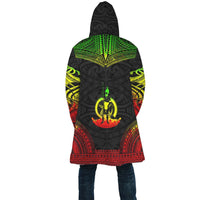 Flag Vanuatu Polynesian Chief Cloak - Reggae Version - Polynesian Pride