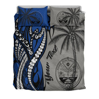 Marshall Islands Custom Personalized Bedding Set - Classical Coconut Tree - Polynesian Pride