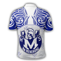 Hawaii Polo Shirt Kanaka Moanalua High School Polo Shirt Demodern Style - Polynesian Pride