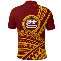 Custom Tafuna High School American Samoa Pride Polo Shirt LT12 - Polynesian Pride