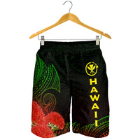 Hawaii Polynesian Men's Short - Ohia Lehua - LT12 - Polynesian Pride