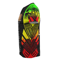 Tokelau T Shirt Tokelauan Coat of Arms Polynesian Tattoo Reggae Style - Polynesian Pride