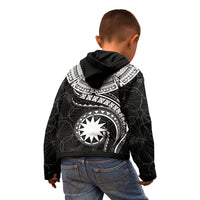 Nauru Polynesian Hoodie Nauru Waves (White) - Polynesian Pride