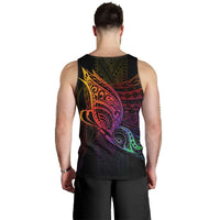 Solomon Islands Men Tank Top - Butterfly Polynesian Style - Polynesian Pride