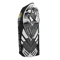 Nauru T Shirt Nauru Coat Of Arms Polynesian Tattoo Style - Polynesian Pride