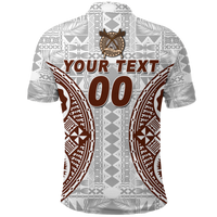 Custom Fiji Kaiviti Tapa Pattern Polo Shirt LT12 - Polynesian Pride