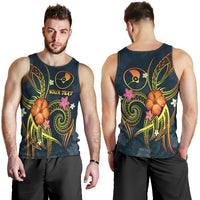 YAP Polynesian Personalised Men's Tank Top - Legend of YAP (Blue) - Polynesian Pride
