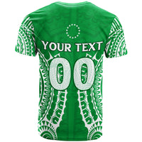 Custom Cook Islands Mitiaro T Shirt Tribal Pattern LT12 - Polynesian Pride