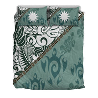 Nauru Bedding Set - Leaves And Turtles - Polynesian Pride
