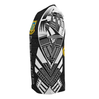 Tuvalu T Shirt Tuvaluan Coat of Arms Polynesian Tattoo Style - Polynesian Pride