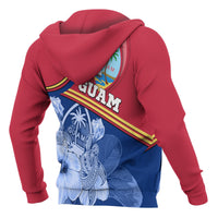 Guam Polynesian Zip up Hoodie Land of the Chamorros - Polynesian Pride