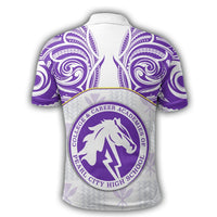 Hawaii Polo Shirt Kanaka Pearl City High School Polo Shirt Demodern Style - Polynesian Pride