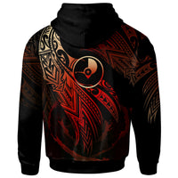 Yap Micronesia Hoodie Legend Red Version - Polynesian Pride