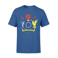 Cook Islands T Shirt Polynesian Coat of Arm - Polynesian Pride