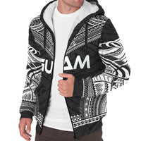 Guam Sherpa Hoodie - Polynesian Chief Black Version - Polynesian Pride