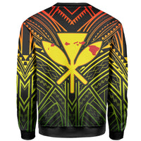 Hawaii Sweatshirt - Reggae Kanaka Maoli - Polynesian Pride