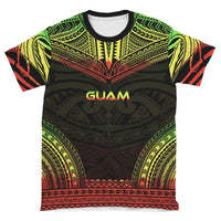 Guam T Shirt Guam Polynesian Chief Reggae Version - Polynesian Pride