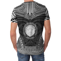 Northern Mariana Islands Unisex T Shirt C N M I Polynesian Chief Black Version - Polynesian Pride