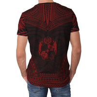 Tonga T Shirt Tonga Polynesian Chief Red Version - Polynesian Pride