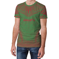 Vanuatu T Shirt Vanuatuan Polynesian Chief Green Version - Polynesian Pride