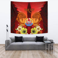 Tahiti Tapestries - Tribal Tuna Fish - Polynesian Pride