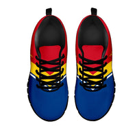 Kiribati Rising Sneakers - Kiribati Coat Of Arms - A06 - Polynesian Pride