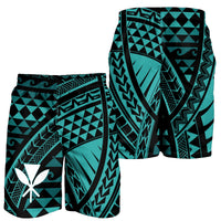 Hawaii Men's Shorts - Tribal Seamless Pattern - Polynesian Pride