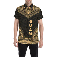 Guam Polynesian Chief Shirt - Gold Version - Polynesian Pride