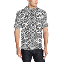 Polynesian Tribal Polo Shirt Grown BMW Unisex Black - Polynesian Pride