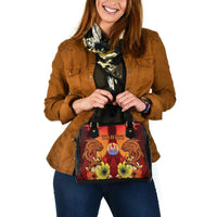 Tahiti Shoulder Handbag - Tribal Tuna Fish - Polynesian Pride