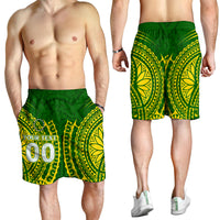 (Custom Personalised) Cook Islands Men Short - Tribal Pattern - LT12 - Polynesian Pride