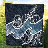 FSM Islands Polynesian Premium Quilt - Ocean Style - Polynesian Pride