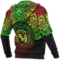 Polynesian Hawaii Hoodie Pride of Hawaii (Reggae) - Polynesian Pride