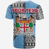 (Custom Back) Fiji Polynesian Band Tattoo T Shirt LT20 - Polynesian Pride