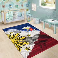 Philippines Filipino Tribal Eagle Area Rug - LT2 - Polynesian Pride