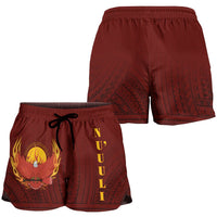 American Samoa Women's Shorts - Manulele Tausala Nuuuli - Polynesian Pride