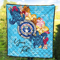 Northern Mariana Islands Custom Personalised Premium Quilt - Tropical Style - Polynesian Pride