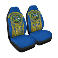 Solomon Islands Independence Anniversary 44th Years Car Seat Covers - LT12 - Polynesian Pride