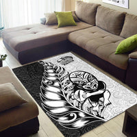 New Zealand Maori All Black Rugby Area Rug - LT2 - Polynesian Pride