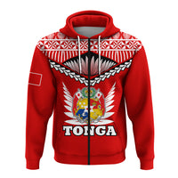 Tonga Zip up Hoodie Tongan Pride LT12 - Polynesian Pride