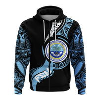 Federated States of Micronesia Zip up Hoodie Micronesia Pride LT12 - Polynesian Pride