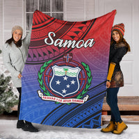 Samoa Premium Blanket Style Gradient Sporty Original LT13 - Polynesian Pride