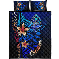 Guam Quilt Bed Set - Vintage Tribal Mountain - Polynesian Pride