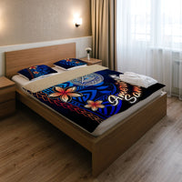 American Samoa Bedding Set - Vintage Tribal Mountain - Polynesian Pride