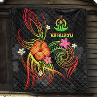Vanuatu Polynesian Premium Quilt - Legend of Vanuatu (Reggae) - Polynesian Pride