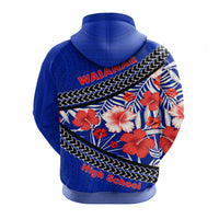Custom Waianae High School Hoodie Hawaiian Hibiscus Flowers LT20 - Polynesian Pride