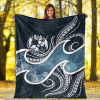 Tonga Polynesian Premium Blanket - Ocean Style - Polynesian Pride