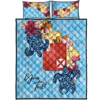 Wallis and Futuna Custom Personalised Quilt Bed Set - Tropical Style - Polynesian Pride